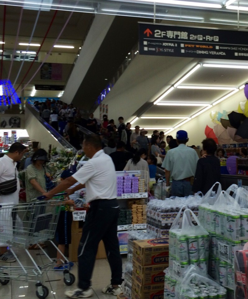 I was intrigued by the giant escalators.