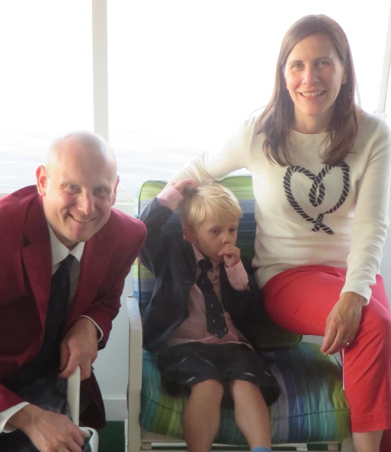 This is us a week before we flew to Japan. (Just realized we haven't taken a photo of all of us since arriving!)