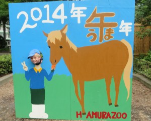 Hamura Zoo in August.